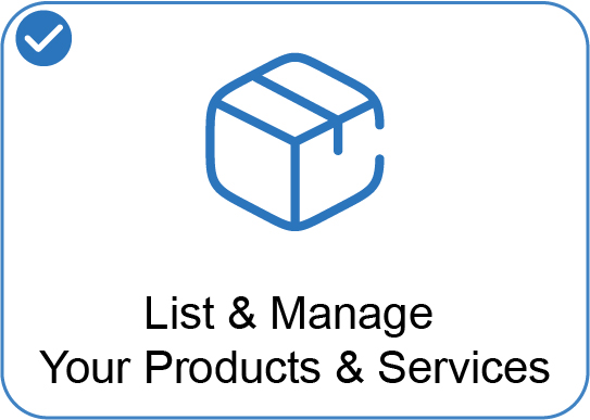 List & Manage Your Products & Services